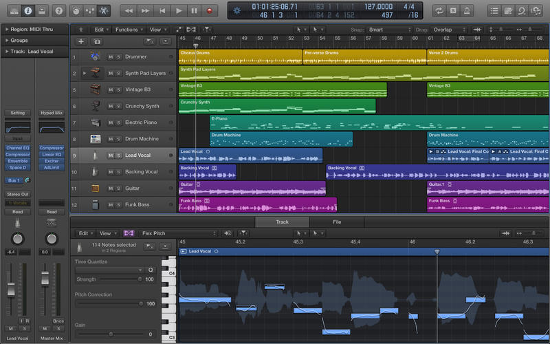 Recording software for music mac